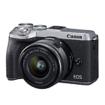 Canon EOS M6 Mark II Mirrorless Camera with 15-45mm Lens  and  Viewfinder Kit (S 1