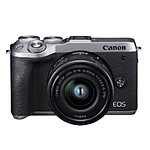 Canon EOS M6 Mark II Mirrorless Camera with 15-45mm Lens  and  Viewfinder Kit (S 5