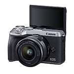 Canon EOS M6 Mark II Mirrorless Camera with 15-45mm Lens  and  Viewfinder Kit (S 6