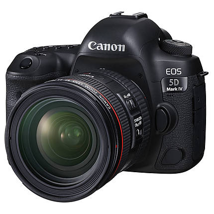 Canon EOS 5D Mark IV DSLR with 24-70mm IS USM Lens Kit