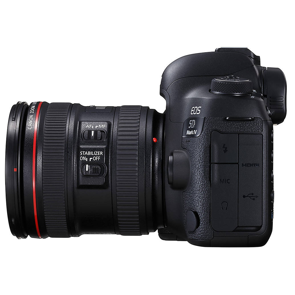 Canon EOS 5D Mark IV DSLR with 24-70mm IS USM Lens Kit