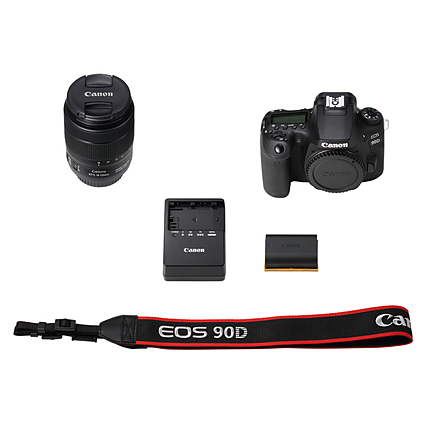 Canon EOS 90D DSLR Camera with EF-S 18-135mm f/3.5-5.6 IS USM Lens Kit