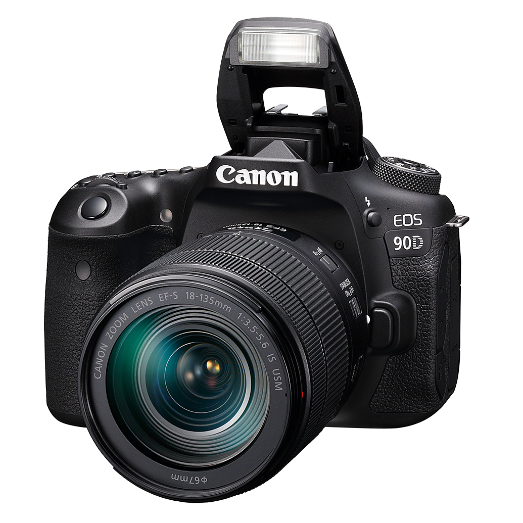 Canon EOS 90D DSLR Camera with EF-S 18-135mm f/3.5-5.6 IS USM Lens Kit