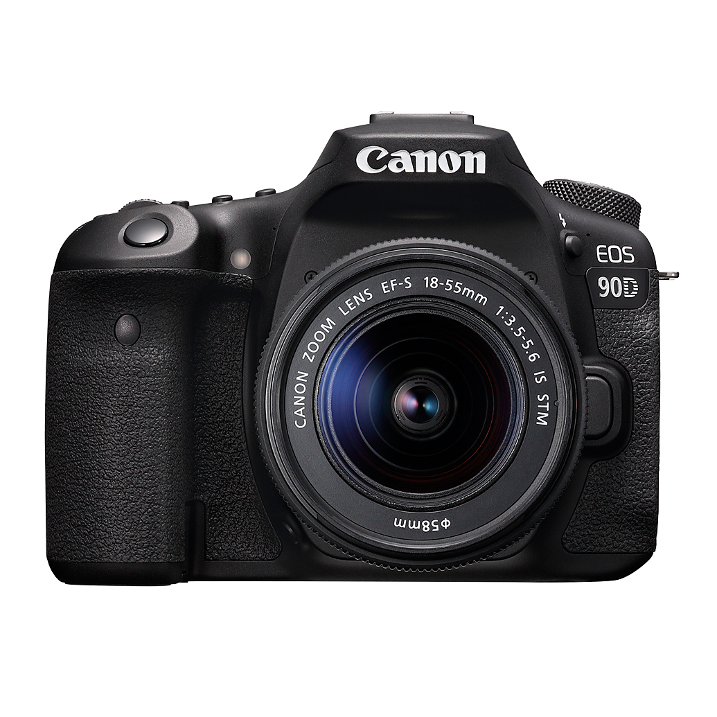 Canon EOS 90D DSLR Camera with EF-S 18-55mm f/3.5-5.6 IS STM Lens Kit