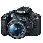 Canon EOS REBEL T7 EF18-55mm + EF 75-300mm Double Zoom KIT 2