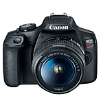 Canon EOS REBEL T7 EF18-55mm + EF 75-300mm Double Zoom KIT 5