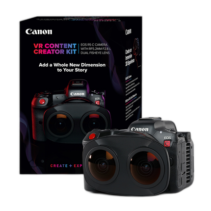 Canon EOS R5 C VR Content Creator Kit - (R5C 3D Camera)