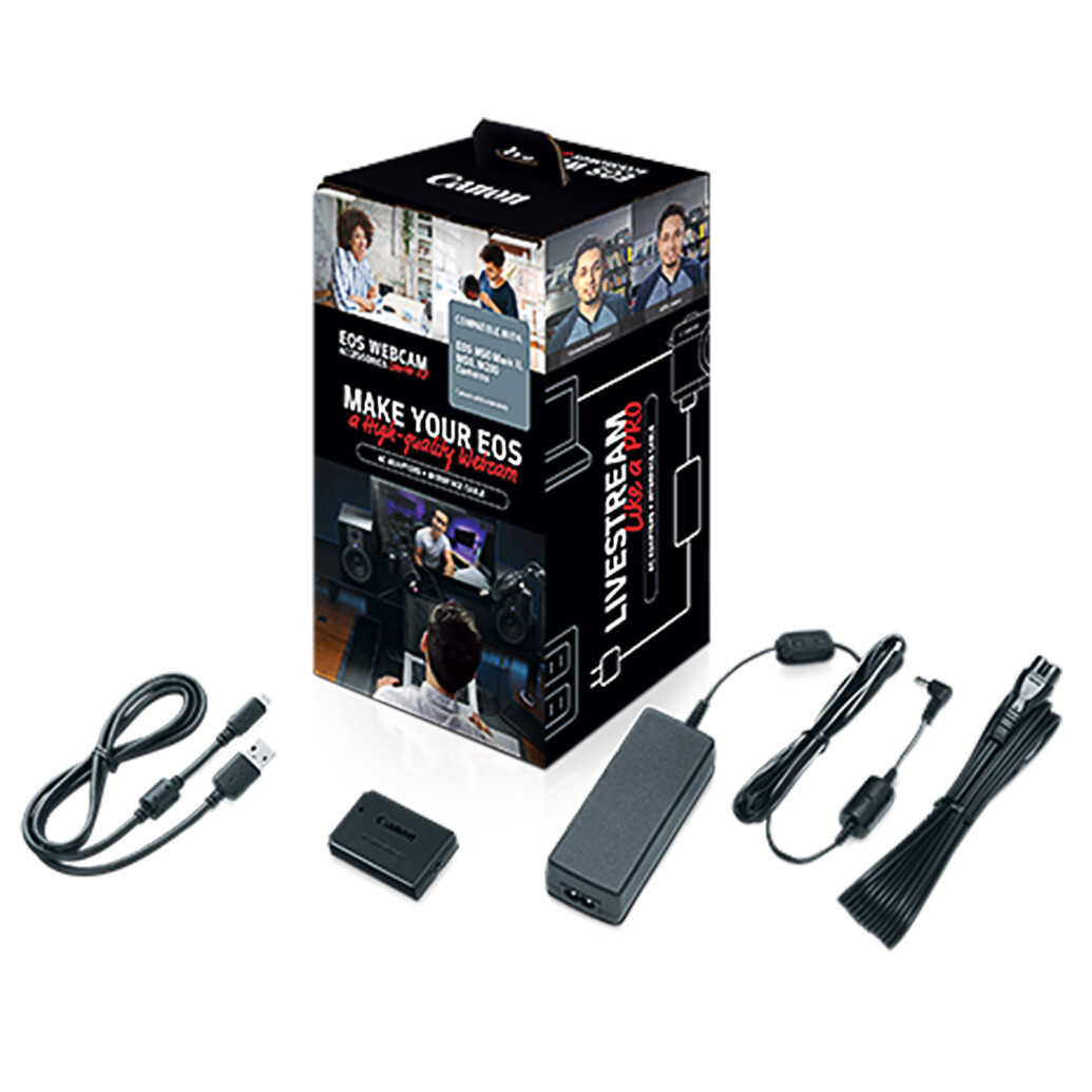 Canon EOS Webcam Accessories Starter Kit for EOS M Cameras
