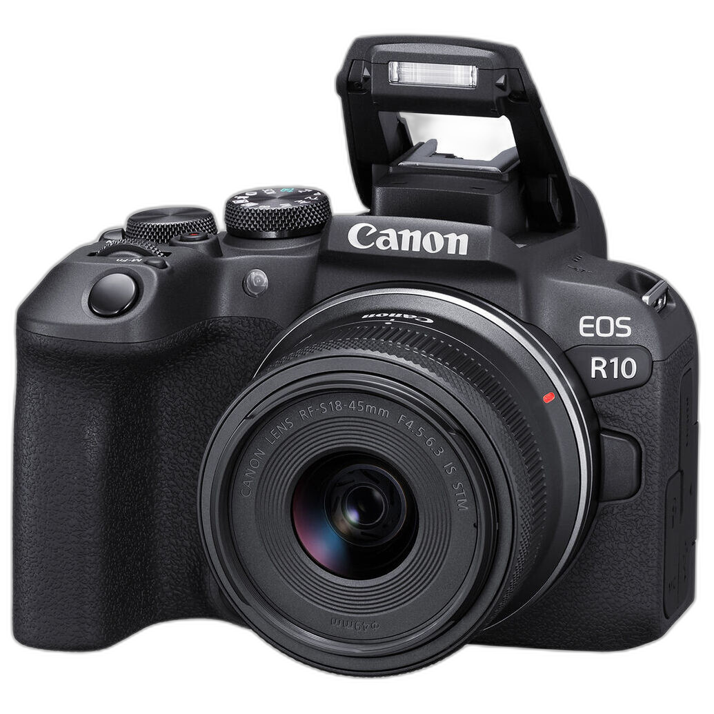 Canon EOS R10 Mirrorless Camera with 18-45mm Lens