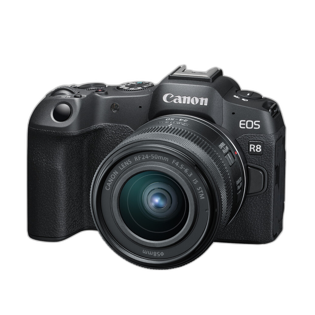 Canon EOS R8 Mirrorless Camera with RF24-50mm f/4.5-6.3 IS STM Kit