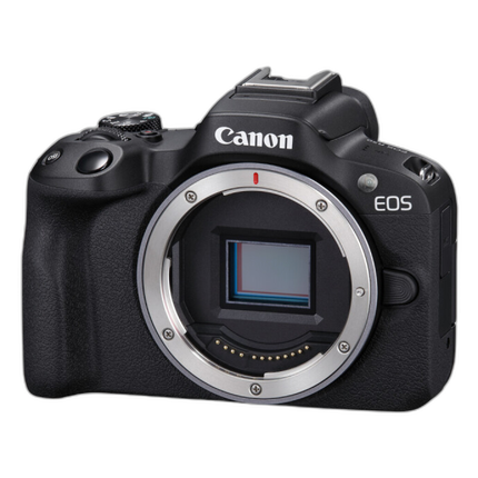 Canon EOS R50 Mirrorless Camera (Black, Body Only)