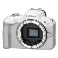 Canon EOS R50 Mirrorless Camera (White, Body Only) 0