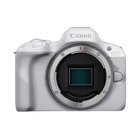 Canon EOS R50 Mirrorless Camera (White, Body Only) 1