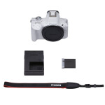 Canon EOS R50 Mirrorless Camera (White, Body Only) 7