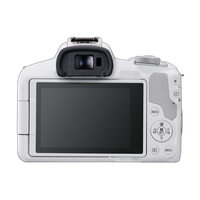 Canon EOS R50 Mirrorless Camera (White) with RF-S 18-45mm Lens 4