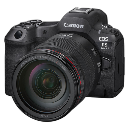 Canon EOS R5 Mark II Mirrorless Camera with 24-105mm Lens