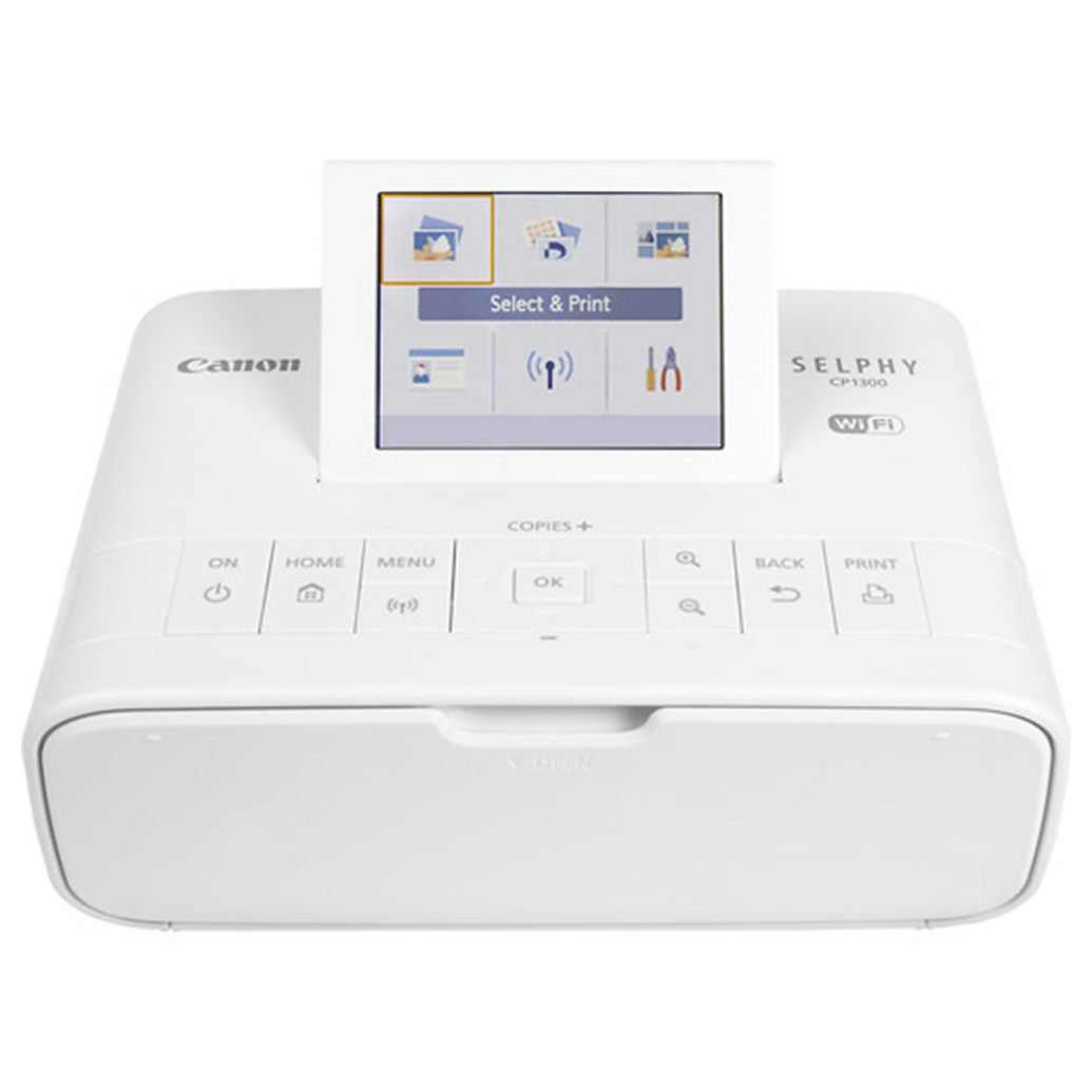 Canon SELPHY CP1300 Compact Photo Printer - White