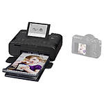 Canon SELPHY CP1300 Compact Photo Printer Battery Bundle - Black 3