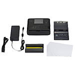 Canon SELPHY CP1300 Compact Photo Printer Battery Bundle - Black 4