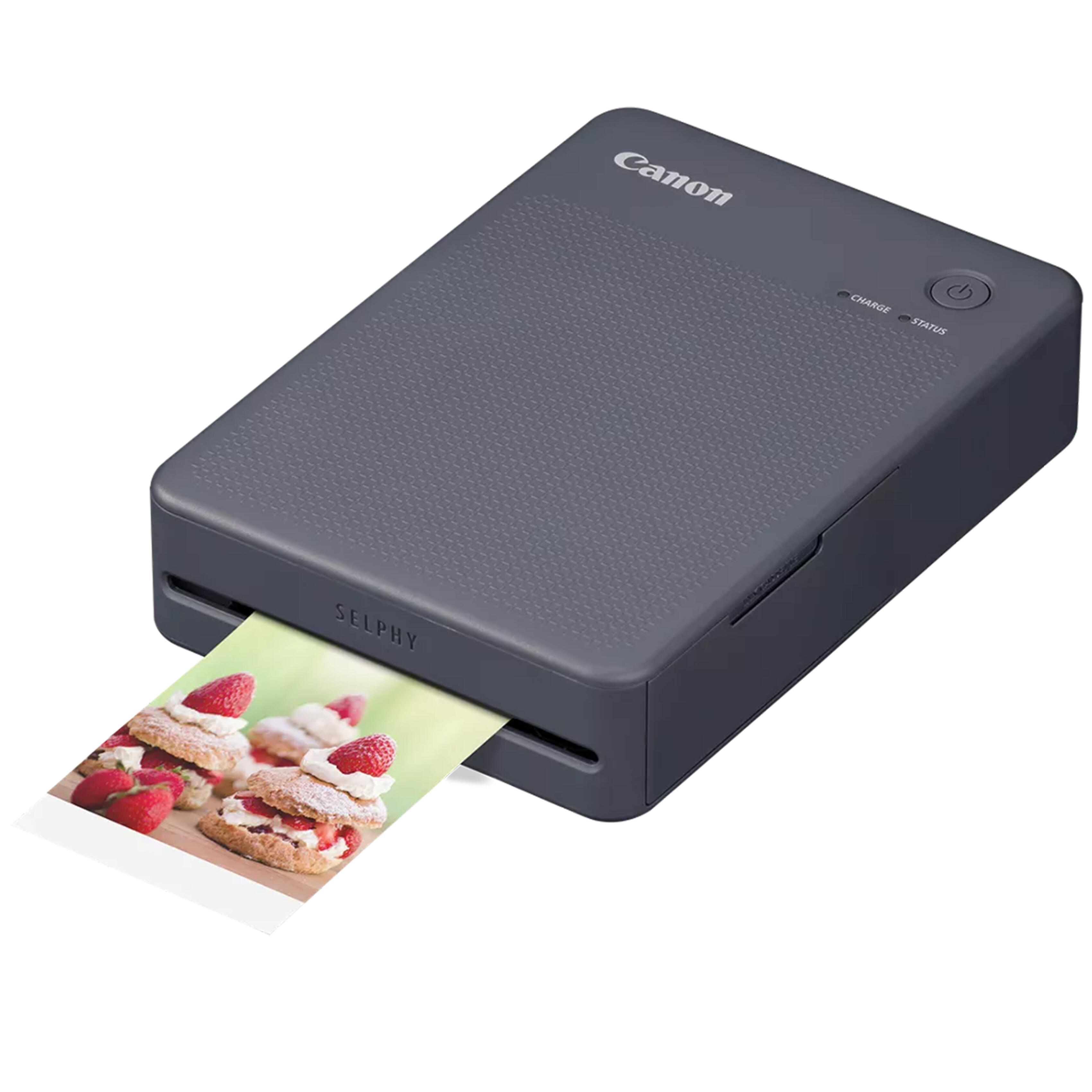Canon SELPHY QX20 Compact Photo Printer - Dark Gray