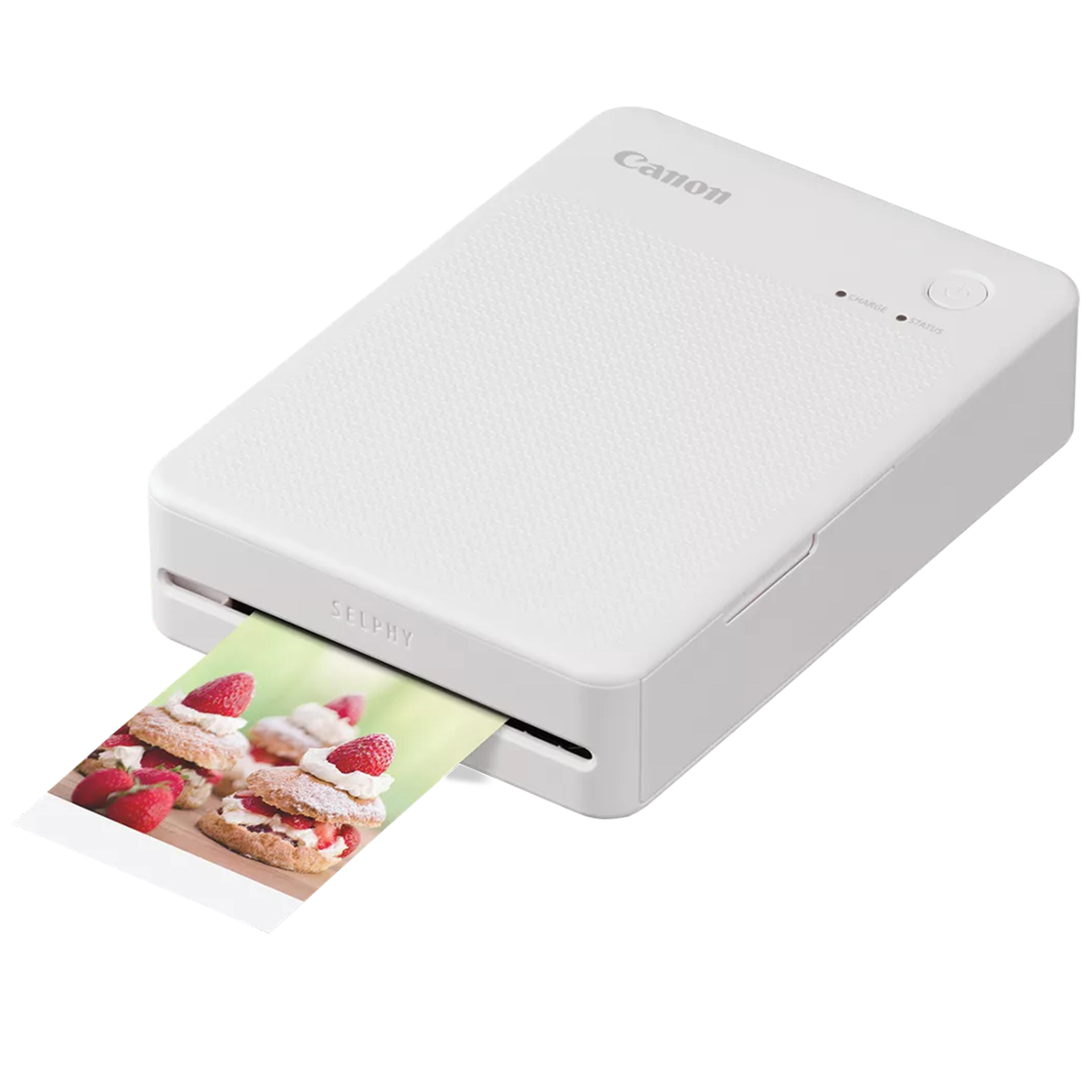 Canon SELPHY QX20 Compact Photo Printer - White