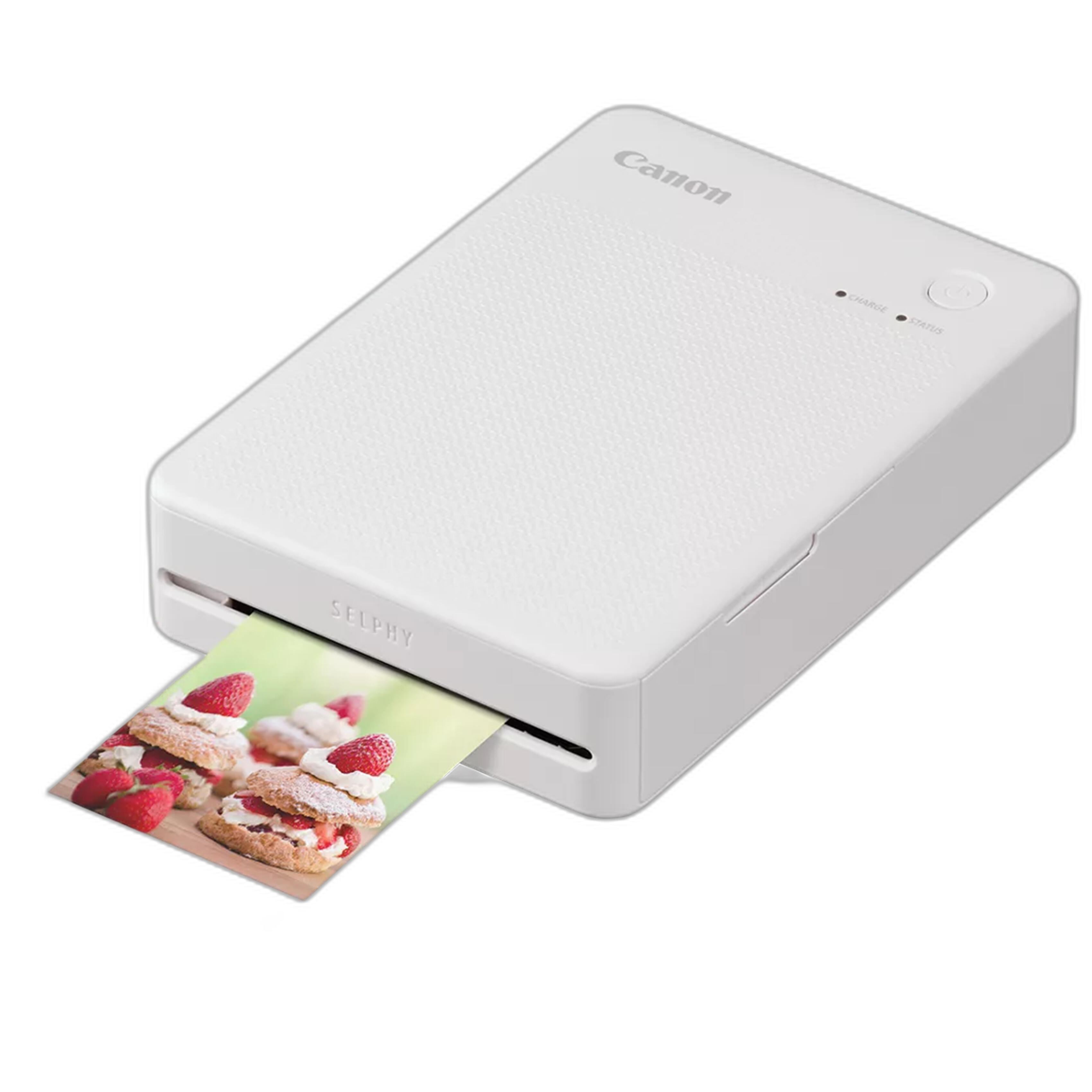 Canon SELPHY QX20 Compact Photo Printer - White