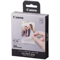 Canon XC-20L Ink/Paper Set for SELPHY QX20 0