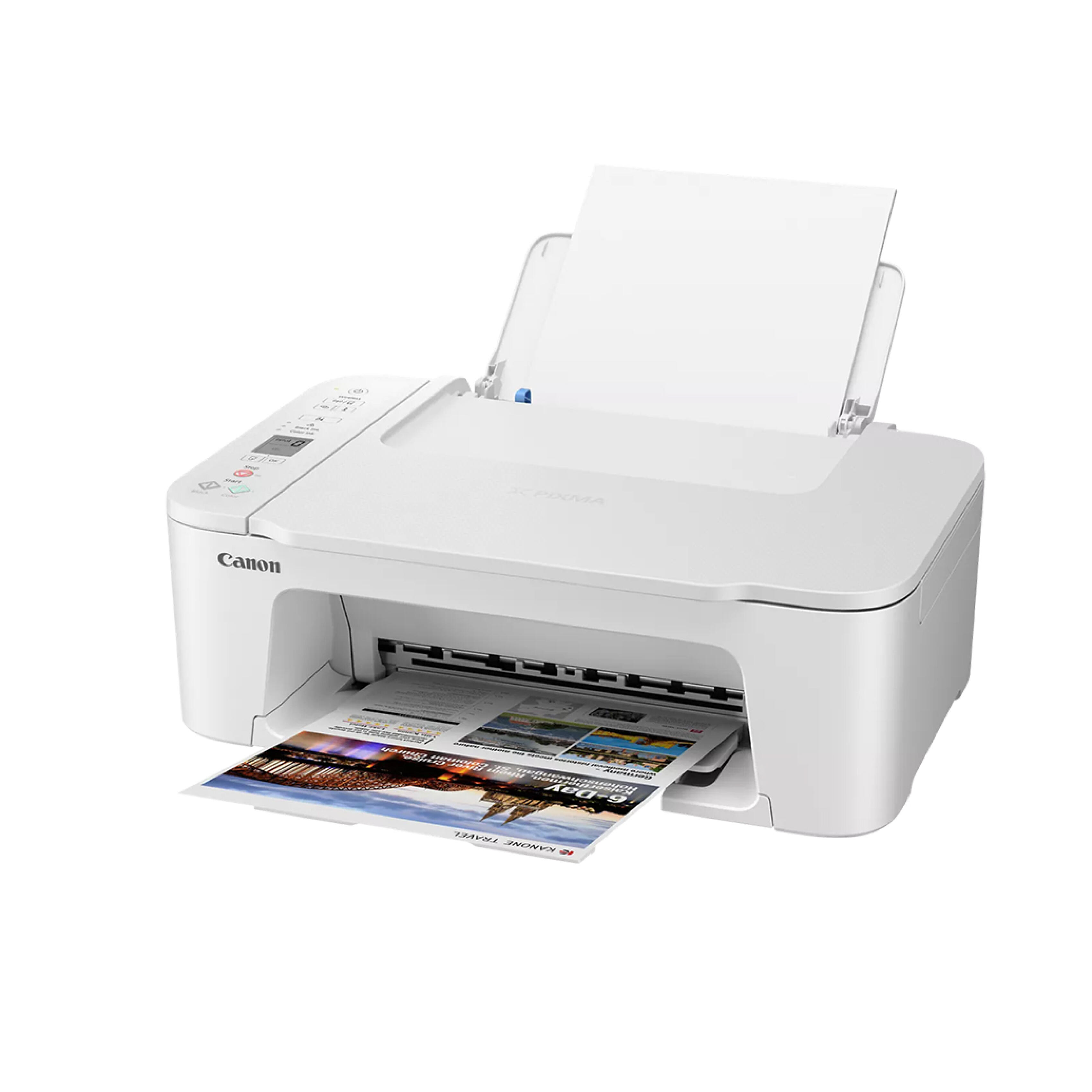 Canon PIXMA TS3720 Wireless All-in-One Printer (White)