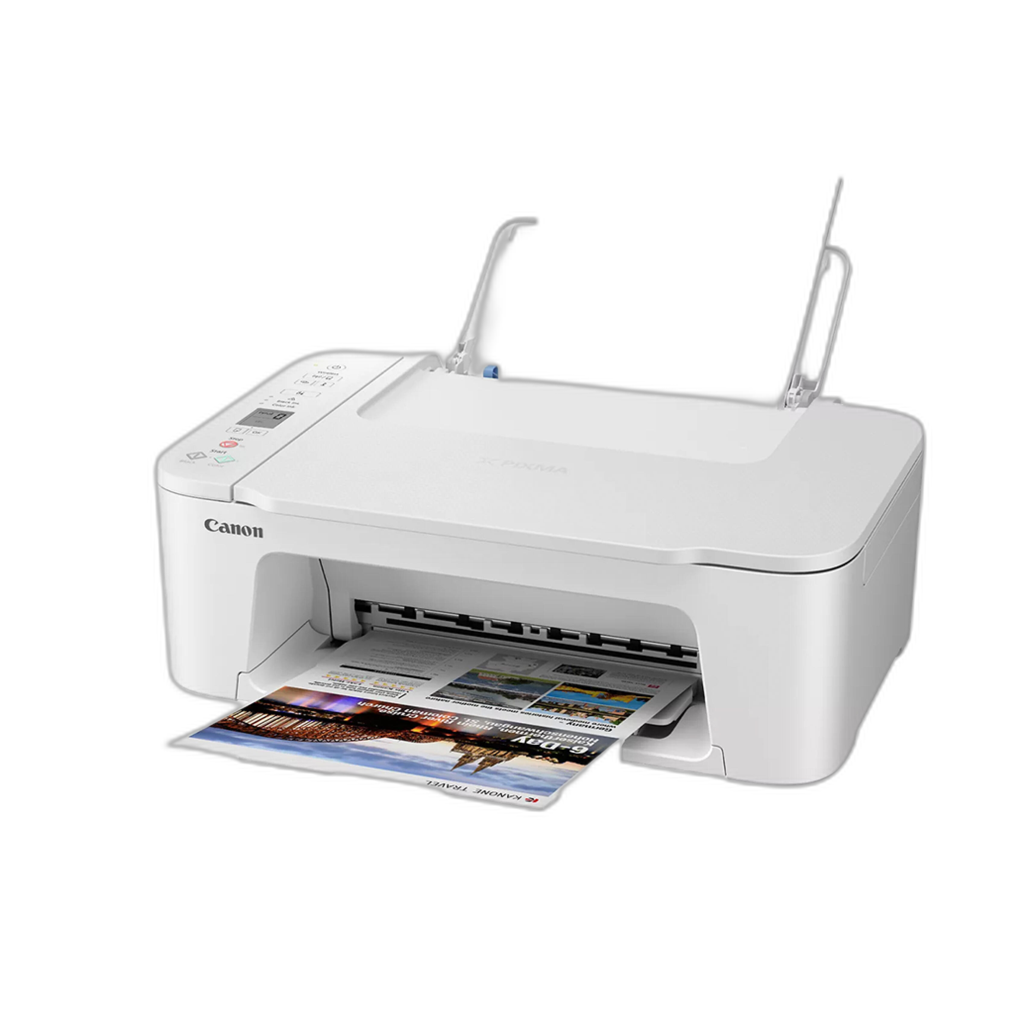 Canon PIXMA TS3720 Wireless All-in-One Printer (White)