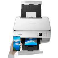 Canon PIXMA TS6420a Wireless Inkjet All-In-One Color Printer (White) 2
