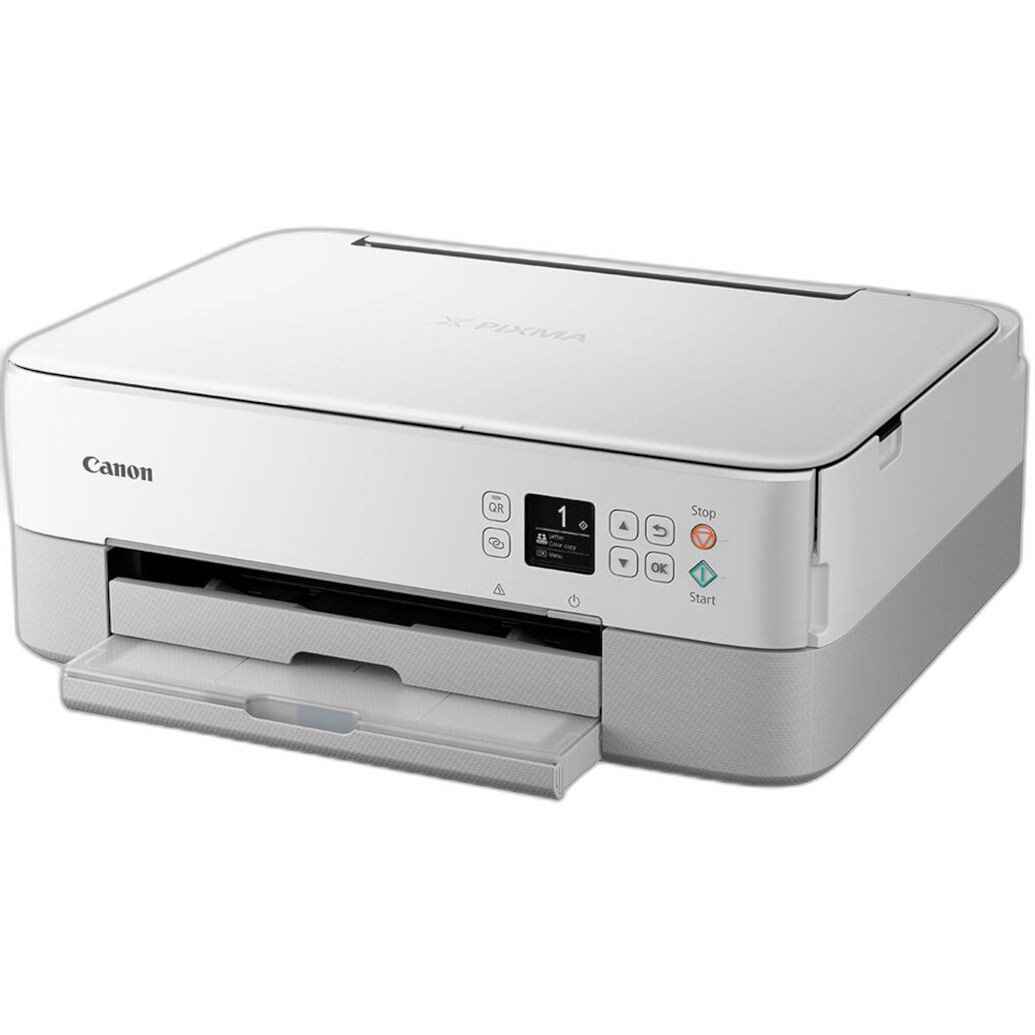 Canon PIXMA TS6420a Wireless Inkjet All-In-One Color Printer (White)