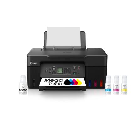 Canon PIXMA G3270 MegaTank All-in-One Wireless Inkjet Color Printer (Black)