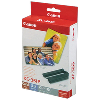 Canon KC-36IP Color Ink  and  Paper Set for Select Compact Photo Printers 0