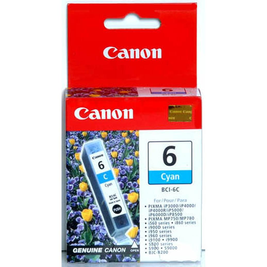 Canon BCI-6C Cyan Ink Cartridge for select ink jet printers