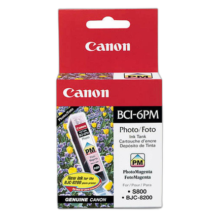 Canon BCI-6PM Photo Magenta Ink Cartridge for select ink jet printers