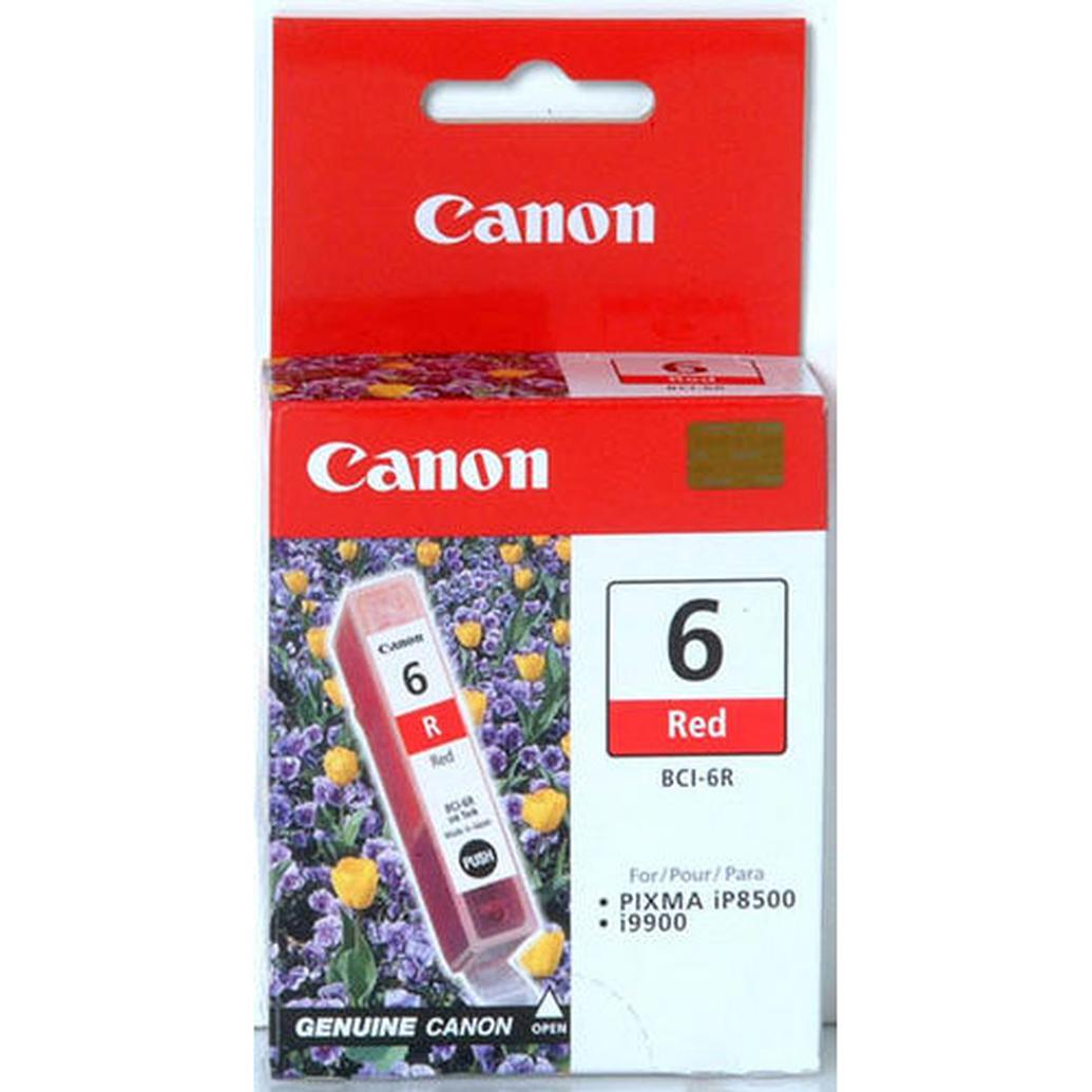 Canon BCI-6R Red Ink Cartridge for select ink jet printers