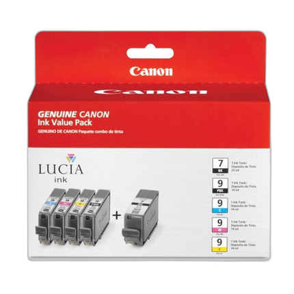 Canon PGI-9 and PGI-7 Value Pack for Canon Pixma MX7600 and iX7000