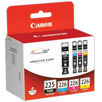 Canon PGI-225/CLI-226 4 Color Pack for Canon Pixma MX882 MG6120 and MG8220 0