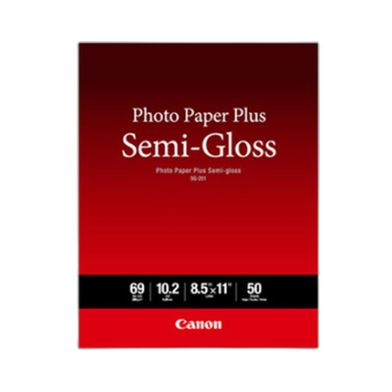 Canon Photo Paper Plus Semi-Gloss 8.5x11 50 Sheet