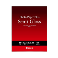 Canon Photo Paper Plus Semi-Gloss 8.5x11 50 Sheet 0