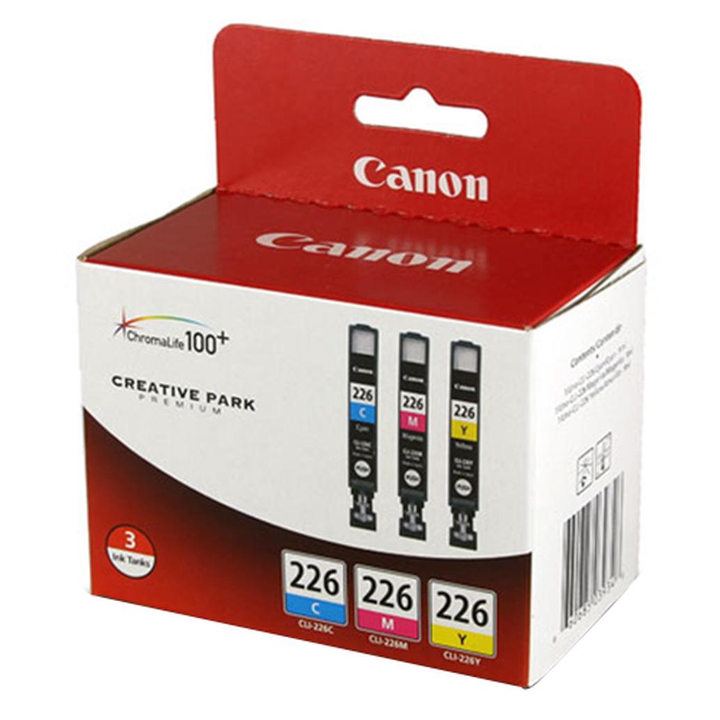 Canon CLI-226 3 Color Pack for Canon Pixma MX882 MG6120 MG8220 and MX712