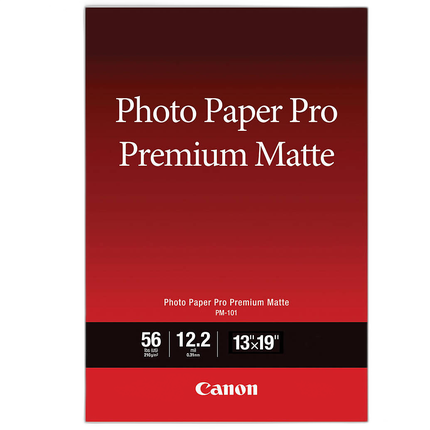 Canon Photo Paper PRO Premium Matte 13x19 - 50 Sheets