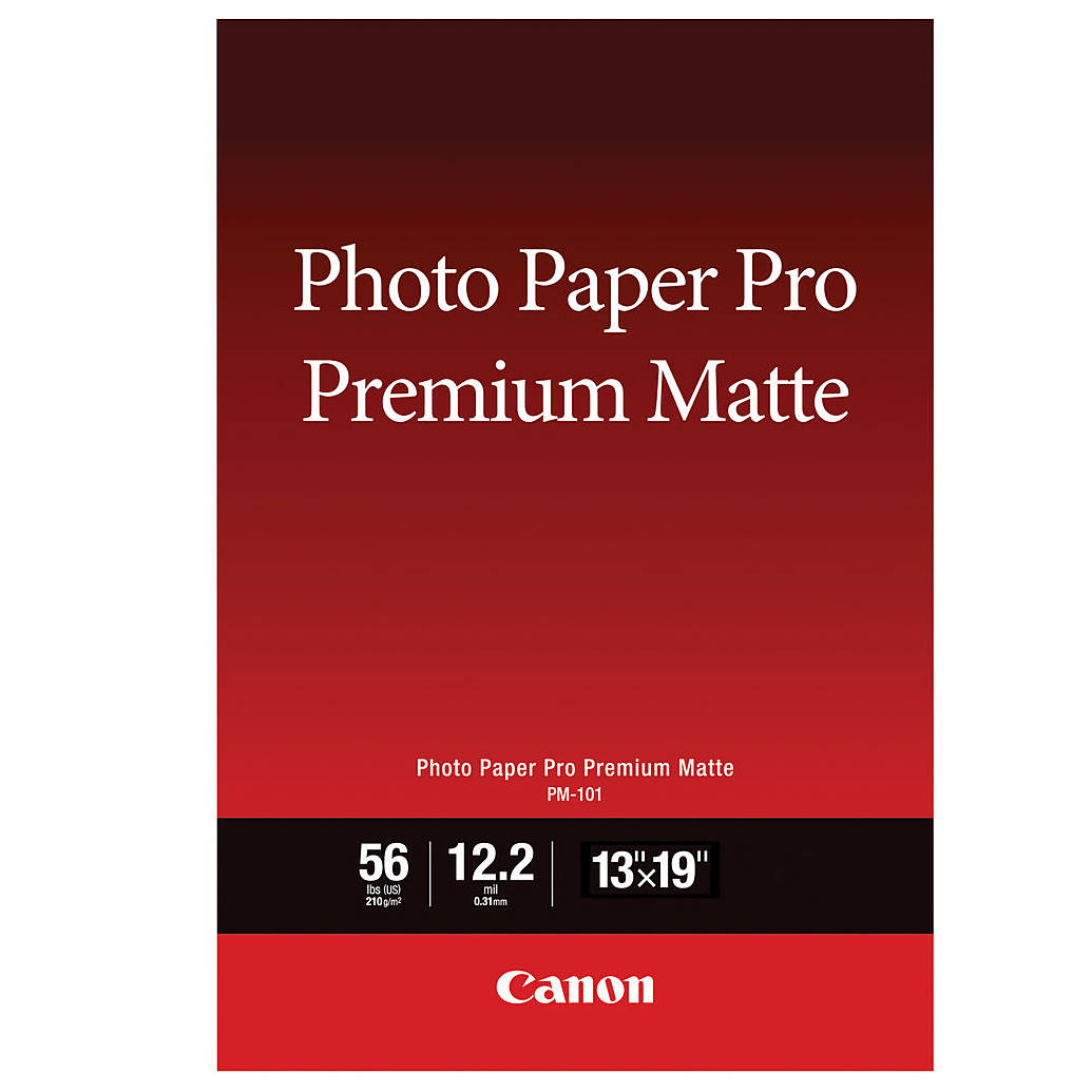 Canon Photo Paper PRO Premium Matte 13x19 - 50 Sheets