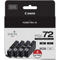 Canon PGi-72 3 Mono + 1 CO Pack 0