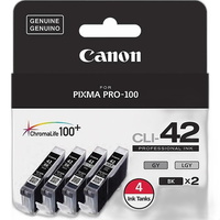 Canon CLI-42 Color 4 Ink Value Pack for Canon Pixma Pro-100 Printer 0