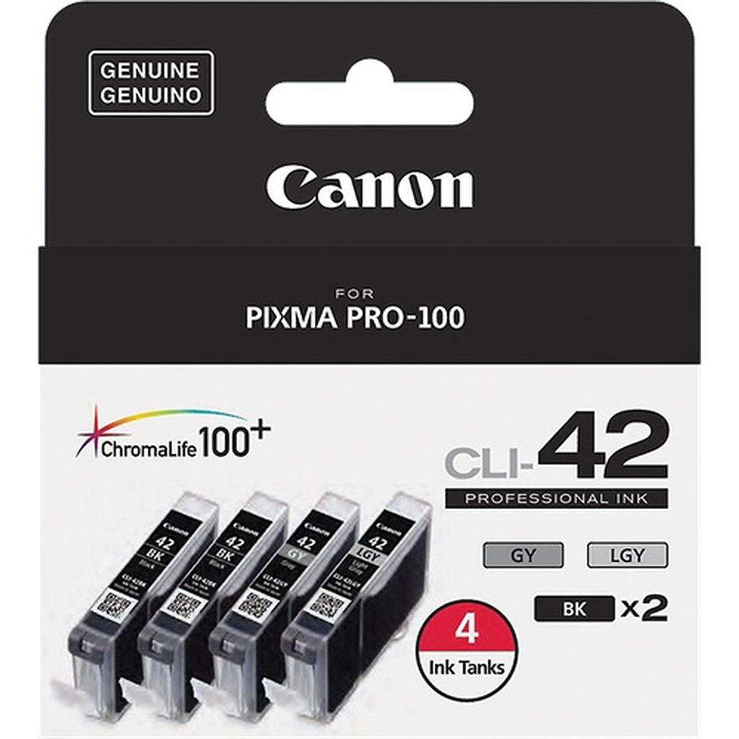 Canon CLI-42 Color 4 Ink Value Pack for Canon Pixma Pro-100 Printer