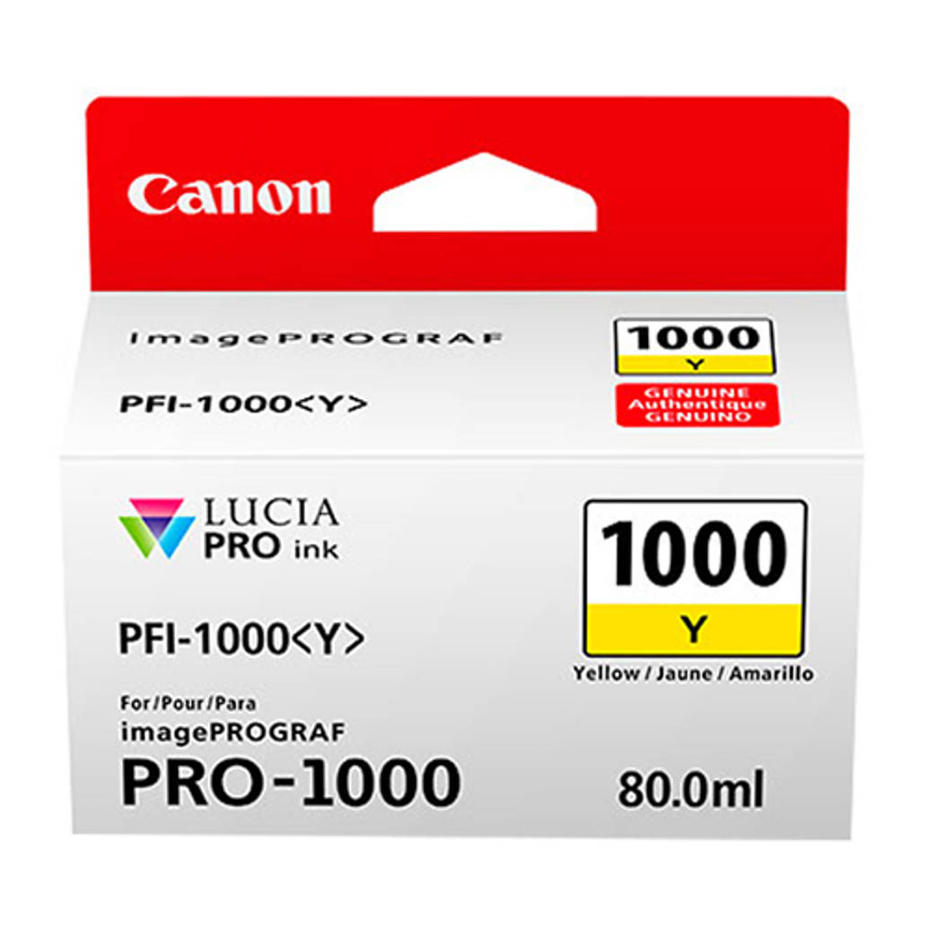 Canon PFI-1000 Yellow Ink Cartridge