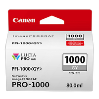 Canon PFI-1000 Gray Ink Cartridge 2