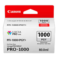 Canon PFI-1000 Photo Gray Ink Cartridge 0