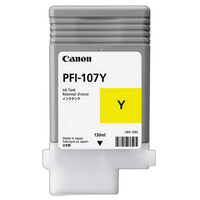 Canon PFI-107Y Yellow Ink Cartridge 0